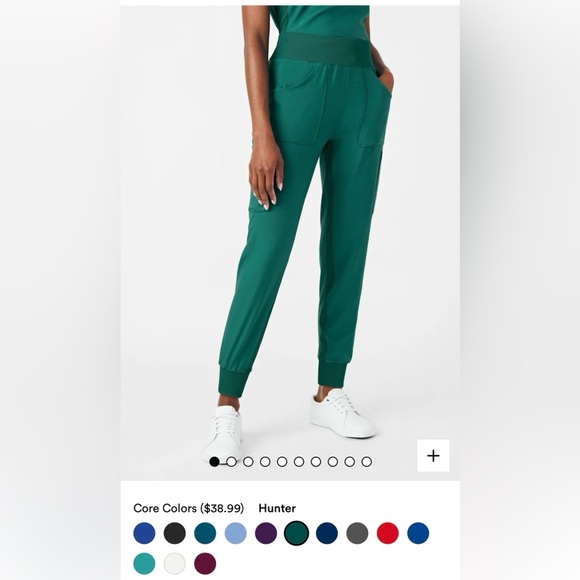 Landau Forward Teal Performance Scrub NWOT - Picture 5 of 8